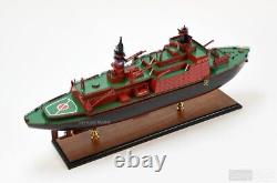 Yamal Russian 29 Arktika Class Nuclear Powered Icebreaker Wooden Ship Model NEW