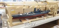 Yamato Japanese Battleship Model 40? Ship Model, New, Wood / Metal 1250
