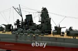 Yamato Japanese Battleship Model 40? Ship Model, New, Wood / Metal 1250