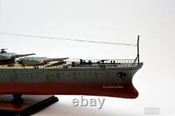 Yamato Japanese Battleship Model 40? Ship Model, New, Wood / Metal 1250