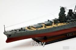 Yamato Japanese Battleship Model 40? Ship Model, New, Wood / Metal 1250