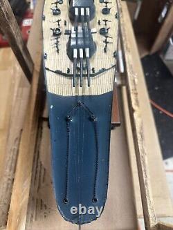 Yamato Japanese Battleship Model 40? Ship Model, New, Wood / Metal 1250