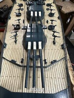 Yamato Japanese Battleship Model 40? Ship Model, New, Wood / Metal 1250