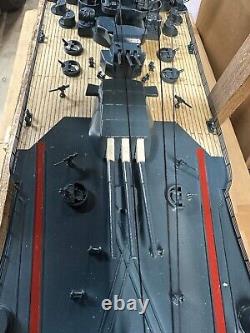 Yamato Japanese Battleship Model 40? Ship Model, New, Wood / Metal 1250