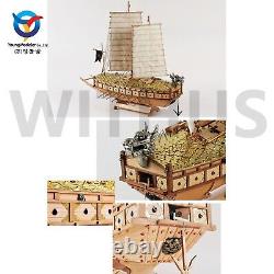 Youngmodeler YM002 1/65 Turtle Ship Keo-book-sun Wooden Model Kit