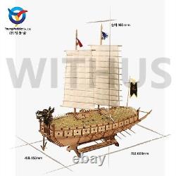 Youngmodeler YM002 1/65 Turtle Ship Keo-book-sun Wooden Model Kit