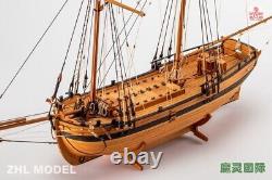 ZHL The Port Jackson cherry wood version wooden ship model kits