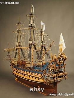 ZHL the updated version Le Soleil Royal ship model kits scale 1/90 L 40.2