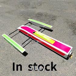 132 RC Bateau de vitesse 80 cm Kit en bois Modèle de bateau de course Kit de construction de bateau RC