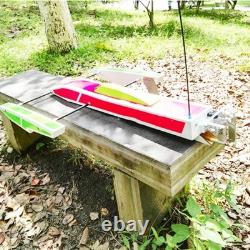 132 RC Bateau de vitesse 80 cm Kit en bois Modèle de bateau de course Kit de construction de bateau RC