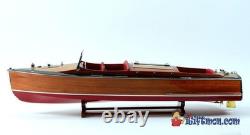 1930 Chris-Craft 36 RC runabout de 24 pieds, modèle réduit en bois entièrement construit, bateau rapide à l’échelle