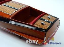1930 Chris-Craft 36 RC runabout de 24 pieds, modèle réduit en bois entièrement construit, bateau rapide à l’échelle