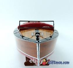 1930 Chris-Craft 36 RC runabout de 24 pieds, modèle réduit en bois entièrement construit, bateau rapide à l’échelle