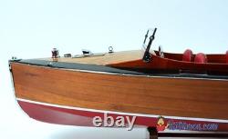 1930 Chris-Craft 36 RC runabout de 24 pieds, modèle réduit en bois entièrement construit, bateau rapide à l’échelle