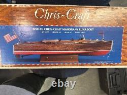 1930 Chris-Craft Runabout en Acajou Kit Dumas #1230 36