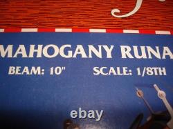 1930 Chris-Craft Runabout en acajou Dumas #1230 36 Kit. 100% Complet