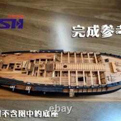 196 La Salamandre 310 mm Kit de maquette de bateau en bois version cerisier non assemblé 12 POF