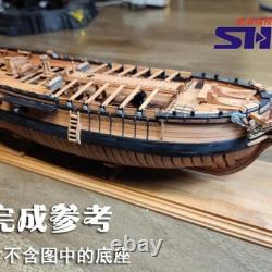 196 La Salamandre 310 mm Kit de maquette de bateau en bois version cerisier non assemblé 12 POF