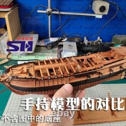 196 La Salamandre 310 mm Kit de maquette de bateau en bois version cerisier non assemblé 12 POF