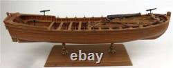 1/24 36ft - Version Pear - Bateau long armé avec voile kit de modèle en bois de 590 mm