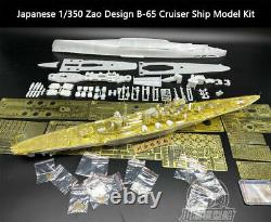 1/350 Japonais Zao B-65 Super Type-a Cruiser Kit Modèle Avec Kit De Mise À Niveau De Détails