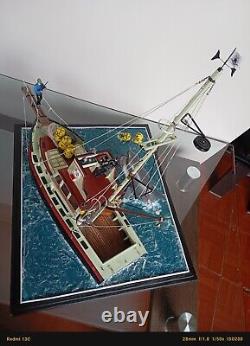 1 Modèle du bateau orque à l'échelle du film Jaws 1975