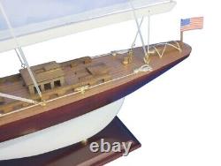 24 Modèle de voilier en bois William Fife Yacht à voile Bateau Décoration nautique pour la maison Cadeau