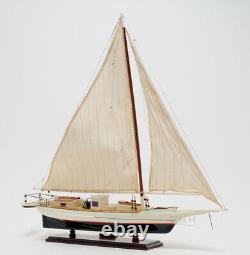 29 pouces Skipjack peint (L80) Modèle de bateau en bois réplique nouveau