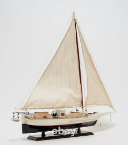 29 pouces Skipjack peint (L80) Modèle de bateau en bois réplique nouveau