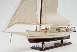 29 pouces Skipjack peint (L80) Modèle de bateau en bois réplique nouveau