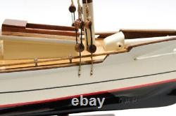 29 pouces Skipjack peint (L80) Modèle de bateau en bois réplique nouveau