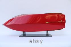 32 CHRIS CRAFT TRIPLE COCKPIT Modèle de bateau 81 cm Bateau en bois de haute qualité