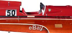 32 Luxe Bois Yacht Thunder-boat Racing Nautiques Home Decor Authentic Models