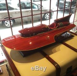 32 Luxe Bois Yacht Thunder-boat Racing Nautiques Home Decor Authentic Models