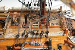 37 Pouces Modèle De Navire Hms Victory Wood Replica Affichage De Décor Nautique Collectible