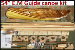 54 Canoë Modèle Kit, Construction De Canot Authentique, Facile À Construire
