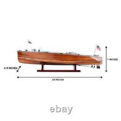 Afficher le modèle de bateau 'Chris Craft Triple Cockpit' Décoration nautique Grand hors-bord