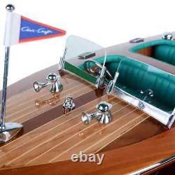 Afficher le modèle de bateau 'Chris Craft Triple Cockpit' Décoration nautique Grand hors-bord