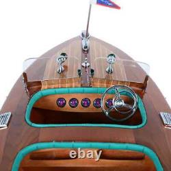 Afficher le modèle de bateau 'Chris Craft Triple Cockpit' Décoration nautique Grand hors-bord