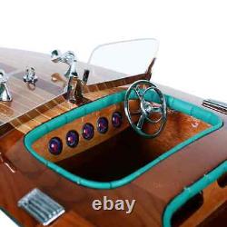 Afficher le modèle de bateau 'Chris Craft Triple Cockpit' Décoration nautique Grand hors-bord