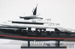 Alfa Nero 28 (71 cm) Maquette de yacht en bois fabriquée à la main Cadeau nautique de luxe Alfa Nero 28 (71 cm) Maquette de yacht en bois fabriquée à la main Cadeau nautique de luxe