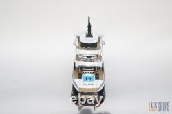 Alfa Nero 28 (71 cm) Maquette de yacht en bois fabriquée à la main Cadeau nautique de luxe