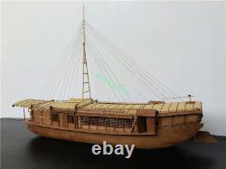 Ancien bateau de plaisir chinois-japonais 150 563mm Kit de maquette de navire en bois Shicheng