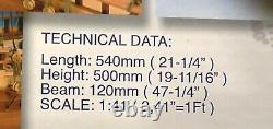 Artesania Latina 1819 Virginia American Schooner 141 Kit de bateau 22135 + Ensemble d'outils