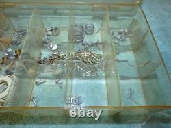 BATEAU JOUET EN BOIS DUMAS MODÈLE À PILES VINTAGE LOT DE PIÈCES ÉNORME RC Télécommande