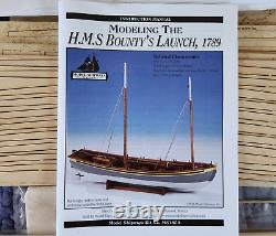 Bateau 1789 H. M. S. Bounty's Launch Model Shipways Wood Kit No. États-unis D'amérique