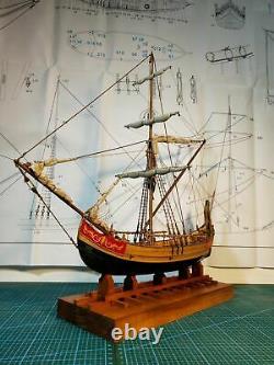 Bateau De Commerce Marmara 17'' 148 Unassembly Wood Model Ship Kit -deluxe Supply Pack