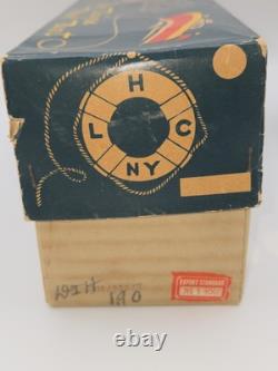 Bateau Modèle Propulsé par Langcraft Vtg IOB, Bateau de Vitesse en Aluminium, Batt, Années 1950, Japon