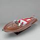 Bateau Mod&egrave;le Riva Aquarama Sur Mesure &Eacute;dition Exclusive 35 Speedbot Fait Main