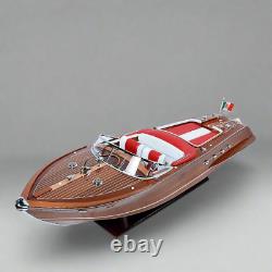 Bateau Modèle Riva Aquarama Sur Mesure Édition Exclusive 35 Speedbot Fait Main
